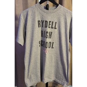 Stanley Desantis Grease Rydell High School T-Shirt Men's Large Gray Travolta